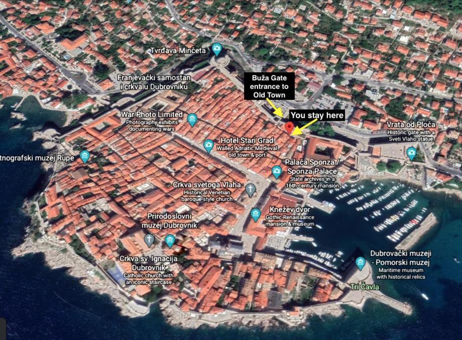 Stella Del Mare Apartment - Dubrovnik Old Town Getaway Экстерьер фото